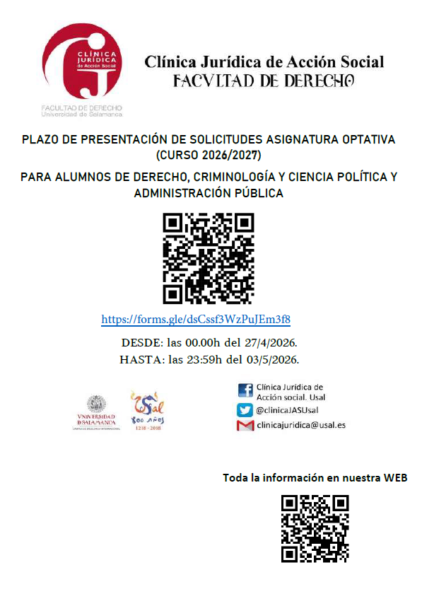 ClínicaJurídica USAL tweet media