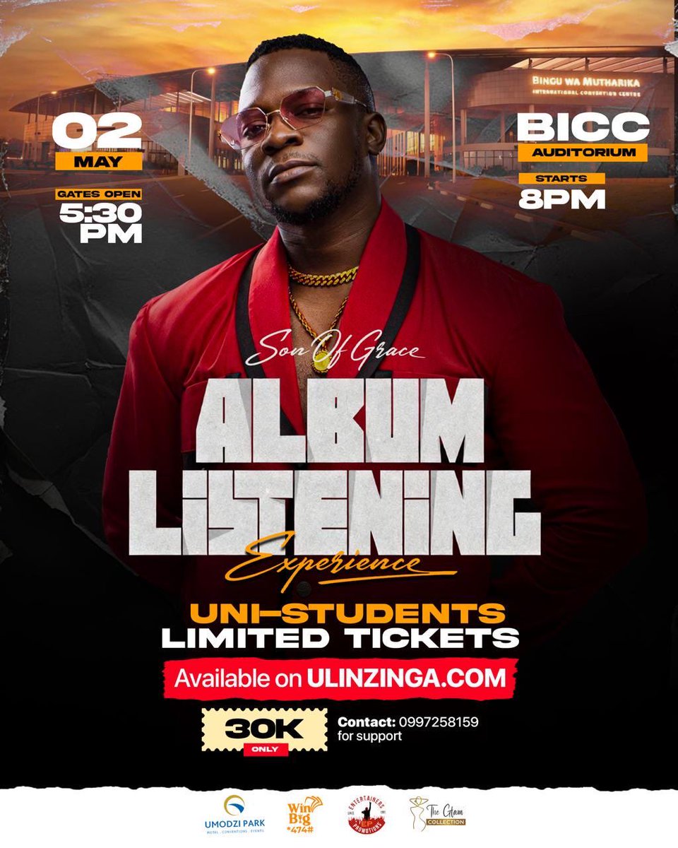 ElzJoel's tweet photo. The only listening album party we all need right now ๐คฉ๐
7 international acts? You don't wanna miss this one๐
Tickets available at https://t.co/0PBnCcZ7M5 ๐ฅ๐ซต
#Onesimus #SonOfGrace #BICCAuditorium https://t.co/XBxDJXSl88