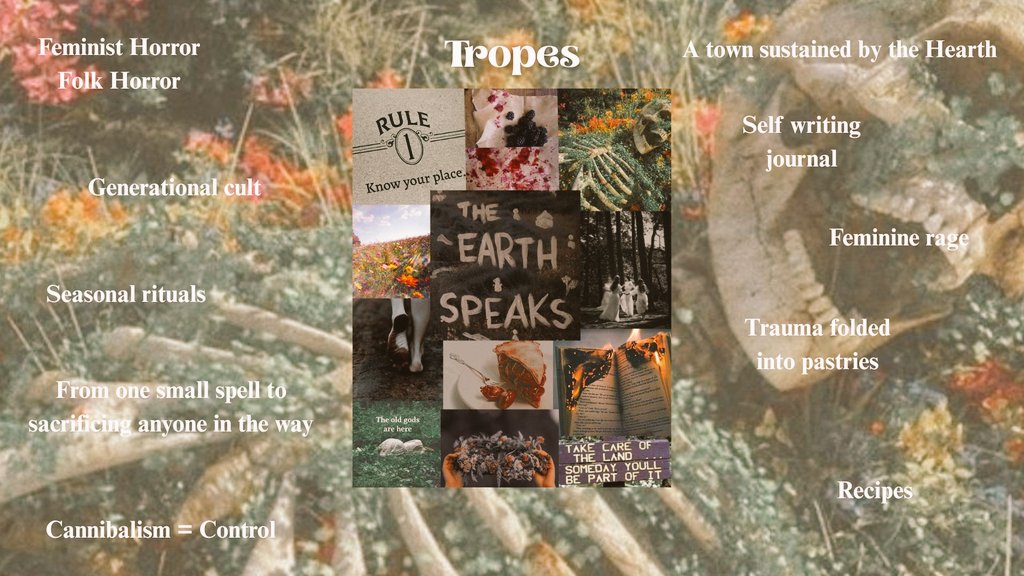 Angie125124's tweet image. Rouge X Midsommar

- Control becomes obsession
- Pretty towns tend to rot
- A Hearth that feeds on sacrifice 
- Not so sweet recipes
- Breaking cycles or starting new ones?

#Q #A #H #QuestPit