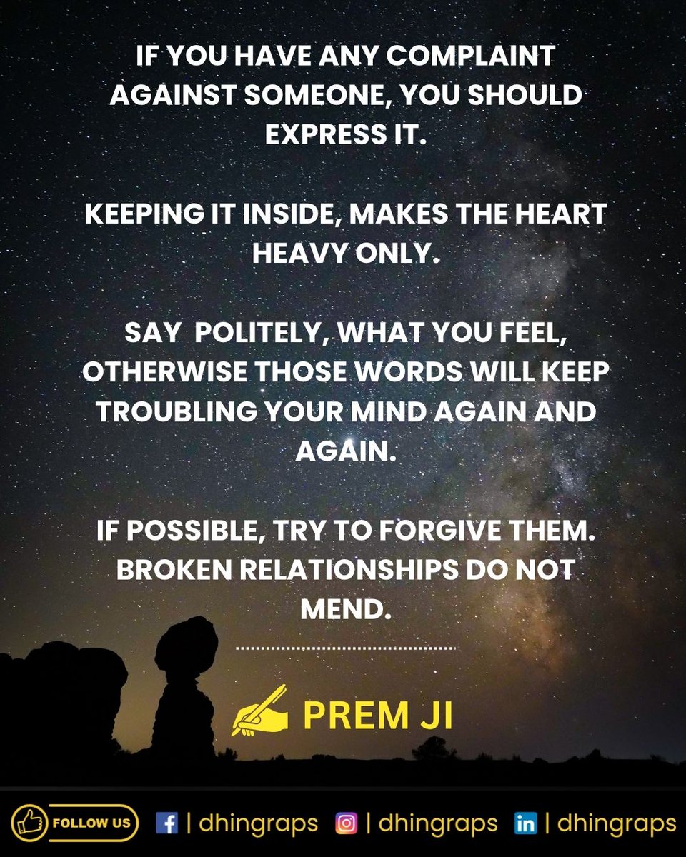 dhingraps's tweet image. Jo apke saath hain, unhe sambhal kar rakhiye…
Aur jo dil mein hai, use keh dijiye 💫
.
#Zindagi #Rishte #LifeQuotes #Inspiration #GoodVibes #StayConnected #HeartTalk #PremJi #MotivationalQuotes #Feelings