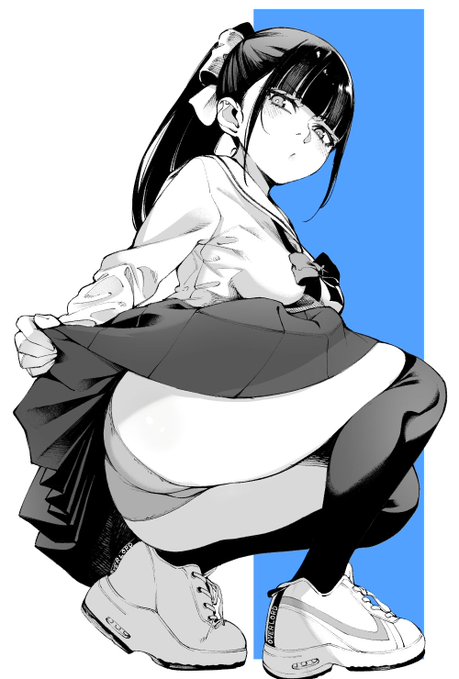 一日一模写 制服ナーベちゃん