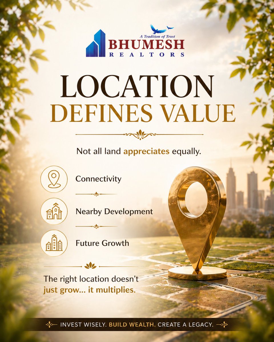BhumeshRealtors's tweet image. Right Location = Right Investment
Choose wisely today… benefit for years to come.
📞 9370159082 #nagpurproperties #commercialplots