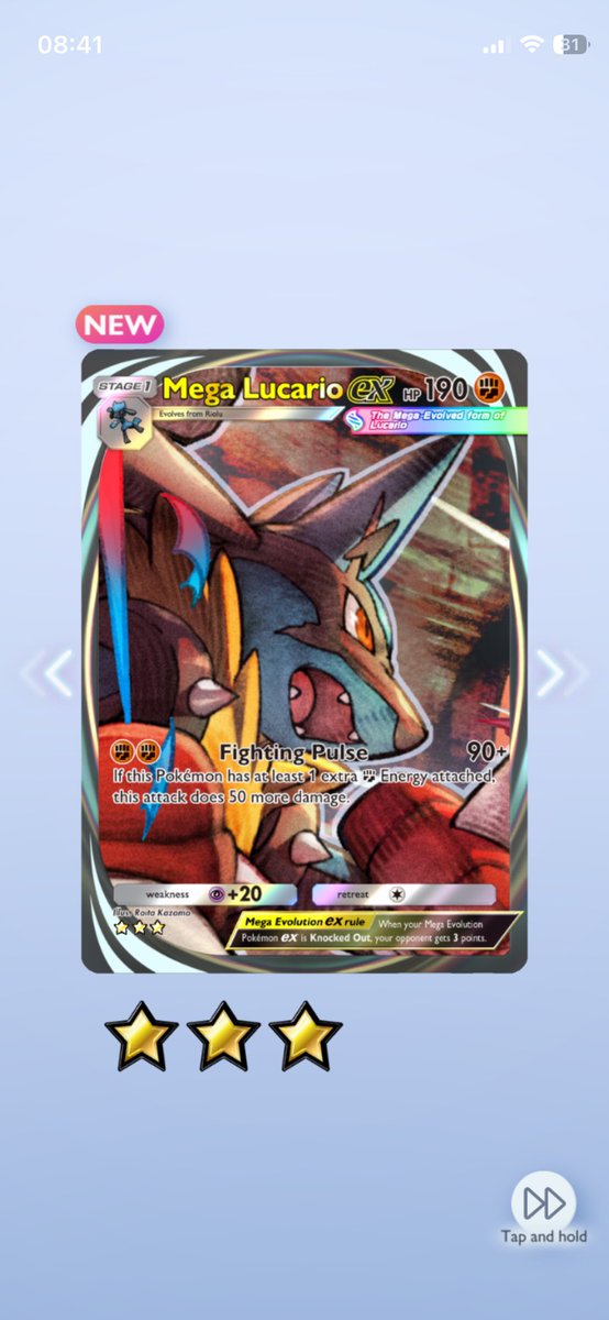 biwwwy69's tweet photo. @PokemonTCGP yippeeee https://t.co/fTuWEQawEF