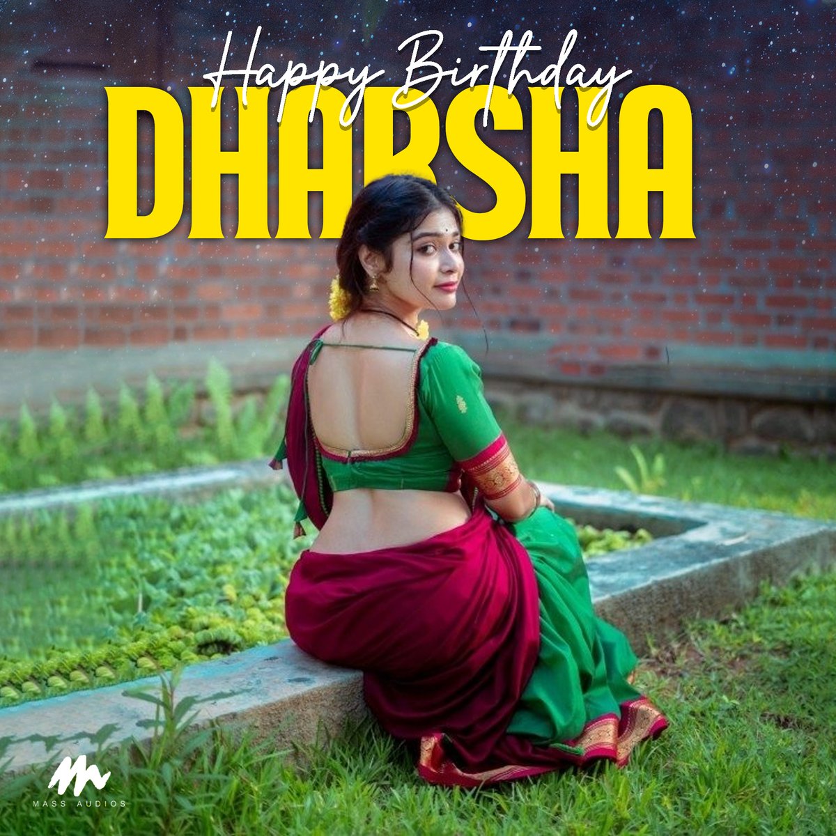 Massaudios's tweet photo. Wishing #dharsha A Very happy Birthday 
#happybirthdaydharsha #hbddharsha #Massaudios https://t.co/sm6aBDd3vp