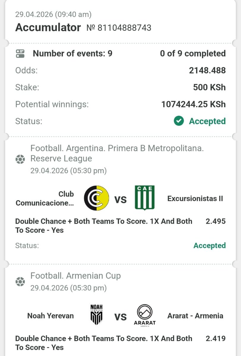 shad13673's tweet image. MIDWEEK 🔥🔥
LET'S GO 

BACK LIKE WE NEVER LEFT 

🟢𝗚𝗥𝗘𝗘𝗡𝗕𝗘𝗧 🟢
REG LINK 🌐 shorturl.at/JXqEW

PROMO CODE 📲 SAMARA 

#DOUBLE CHANCE &amp;amp; GG 

    #BET CODE 📲 N1Q7K

GOOD LUCK ✅️