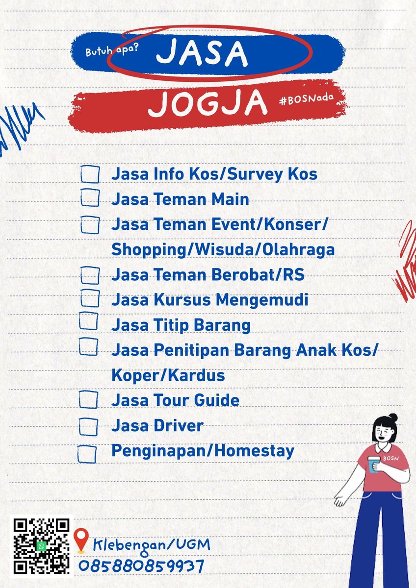bos__n's tweet photo. In this economy, as mahasiswa akhir yg gabut, aku buka semua jasa yang kalian butuhin selama di Jogja.

Harganya dijamin mahasiswa friendly 
Yukkk ramein hpku guys 
WA https://t.co/5vMidFfWZS https://t.co/qKUPyGAl6b