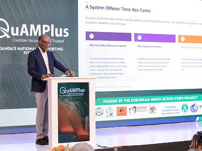 TooMuchDora's tweet photo. QuAMPlus @CAREUganda connects the entire ecosystem organizations, assessors, validators, donors, and administrators each playing a key role in strengthening transparency and accountability. #QuAMPlusDigital https://t.co/hb4cPsLbNI
