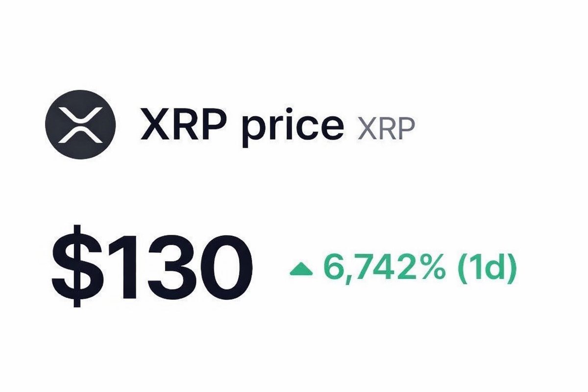 amonyx's tweet image. #XRP just hit $130. What are you tweeting?