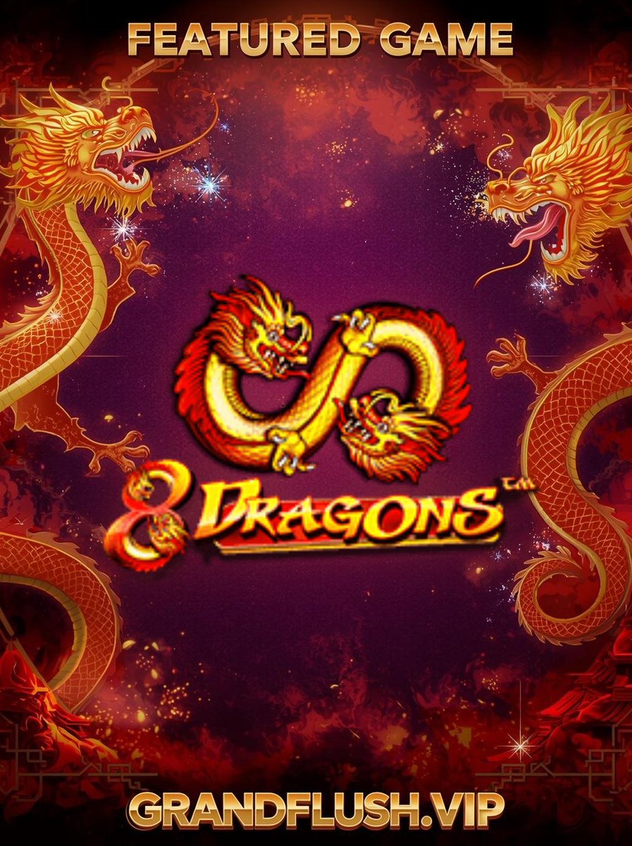 grandflushvip's tweet photo. 🔥 8 Dragons is LIVE! 🐉

Spin for big wins, bonus features, and lucky jackpots on https://t.co/T1bphQvWDl 🎰💰

Your next win starts now!

#8Dragons #FeaturedGame #GrandFlushVIP #BigWins #OnlineCasino https://t.co/MKlpuABmUB