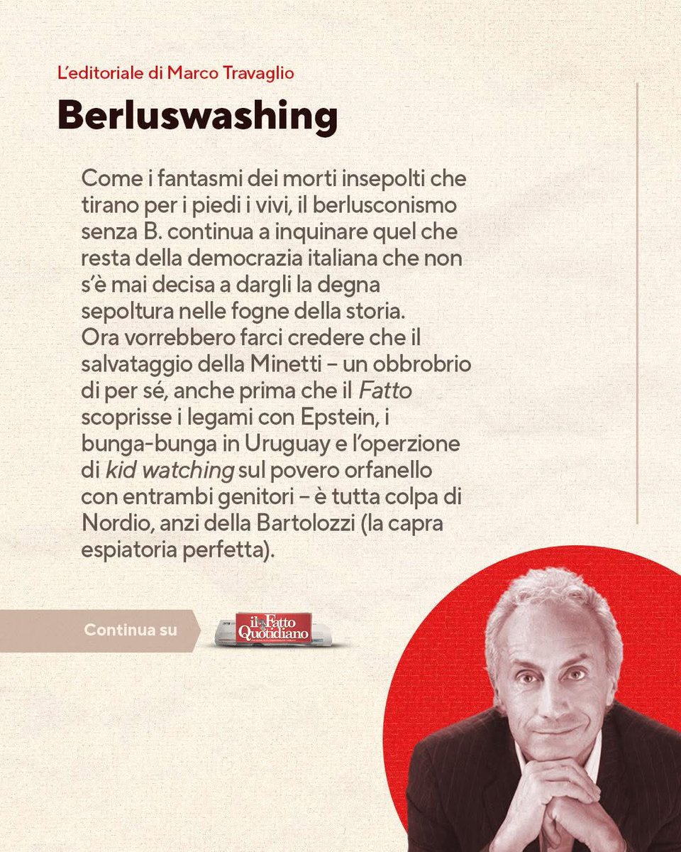 Marco Travaglio tweet media