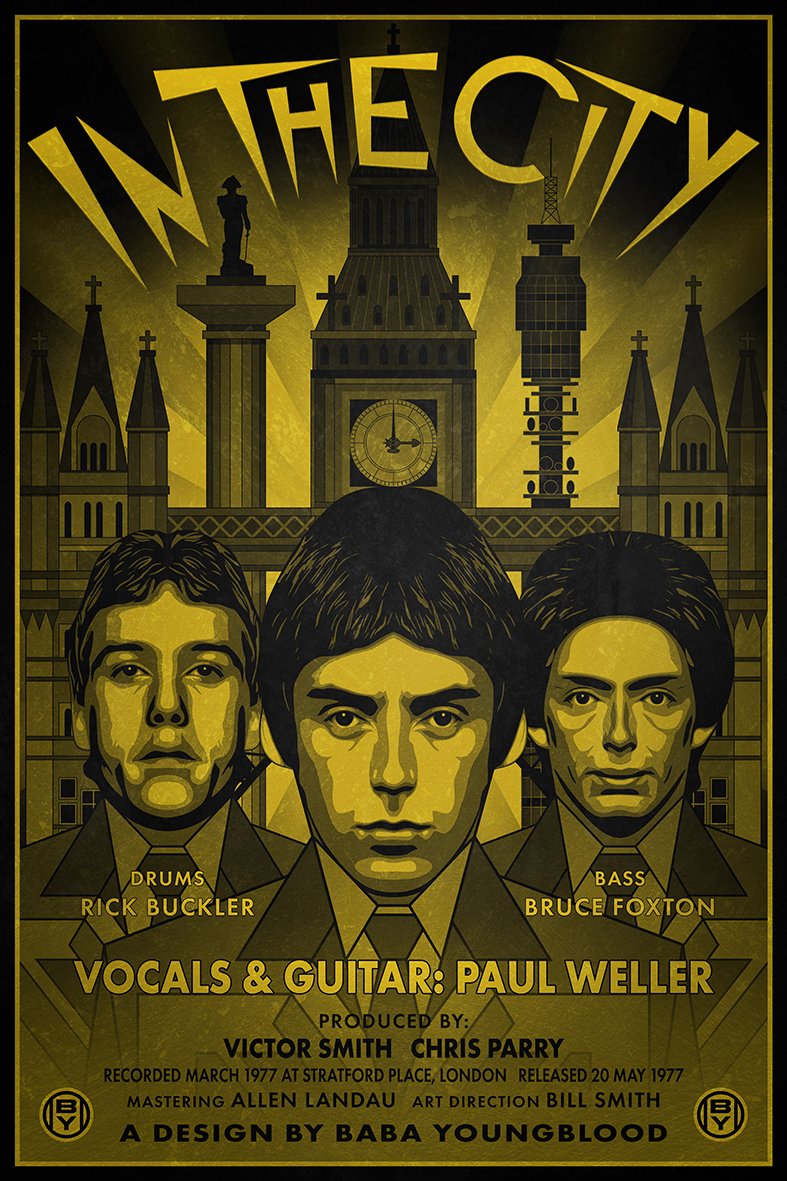 BabaYoungblood's tweet image. #OnThisDay in 1977 The Jam released their debut single "IN THE CITY"!