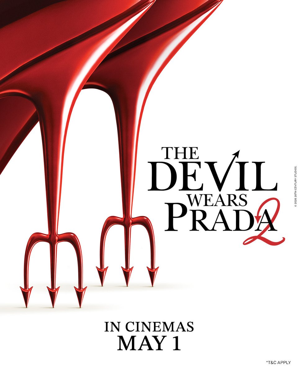 It’s time to roll down the red carpet! 

Catch #TheDevilWearsPradaWatchAndWinContest on Wednesday, 29th April, at 9PM, on Star Movies India. 
And swipe to see how you can be one of the 10 lucky winners who win movie tickets and exclusive merch!
