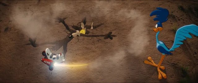StevenRayByrd's tweet image. Another still from the film :)  saw this on discussing film . What do you notice here ? 🤔 #CoyoteVsAcme