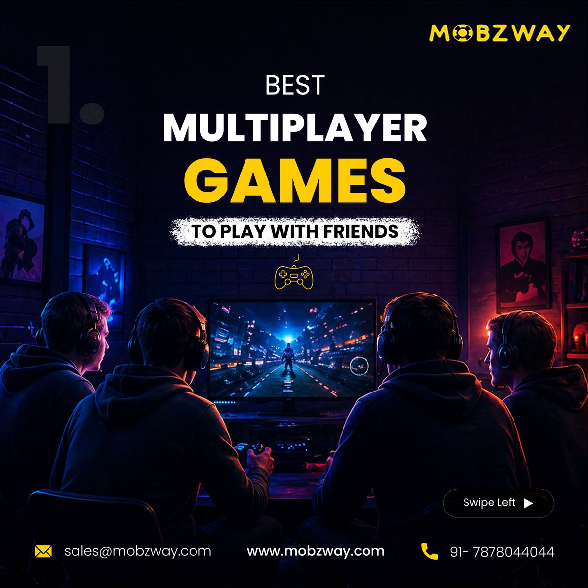mobzway's tweet image. Some games are fun. 🎮

Some games are fun with friends. 😎

Chaos. Competition. Teamwork.

That’s where the real memories are made.

Tag your squad 👇

.

#MultiplayerGames #Gaming #Gamers #OnlineGaming #GamingCommunity #Mobzway