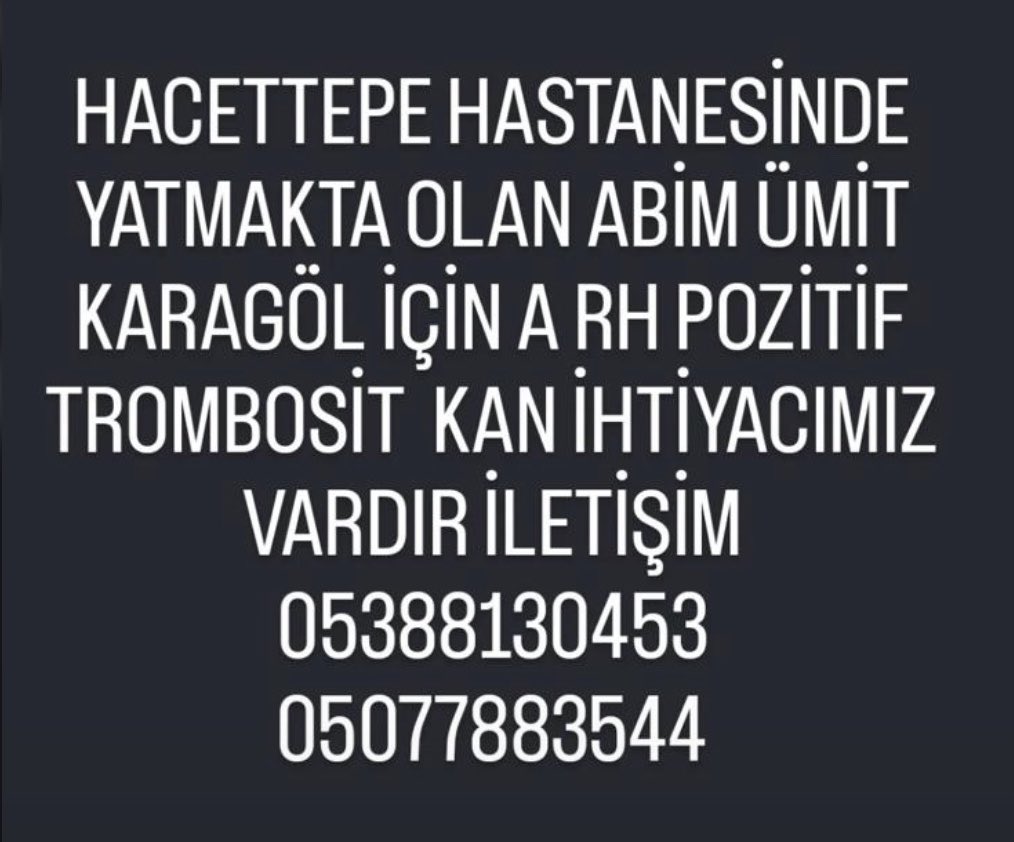 Ceyhan02044614's tweet photo. Ankara da olup kan verebileceklerin bu numaralarla iletişime geçmeleri rica olunur.❤️🙏 https://t.co/QVPKfRmPnF