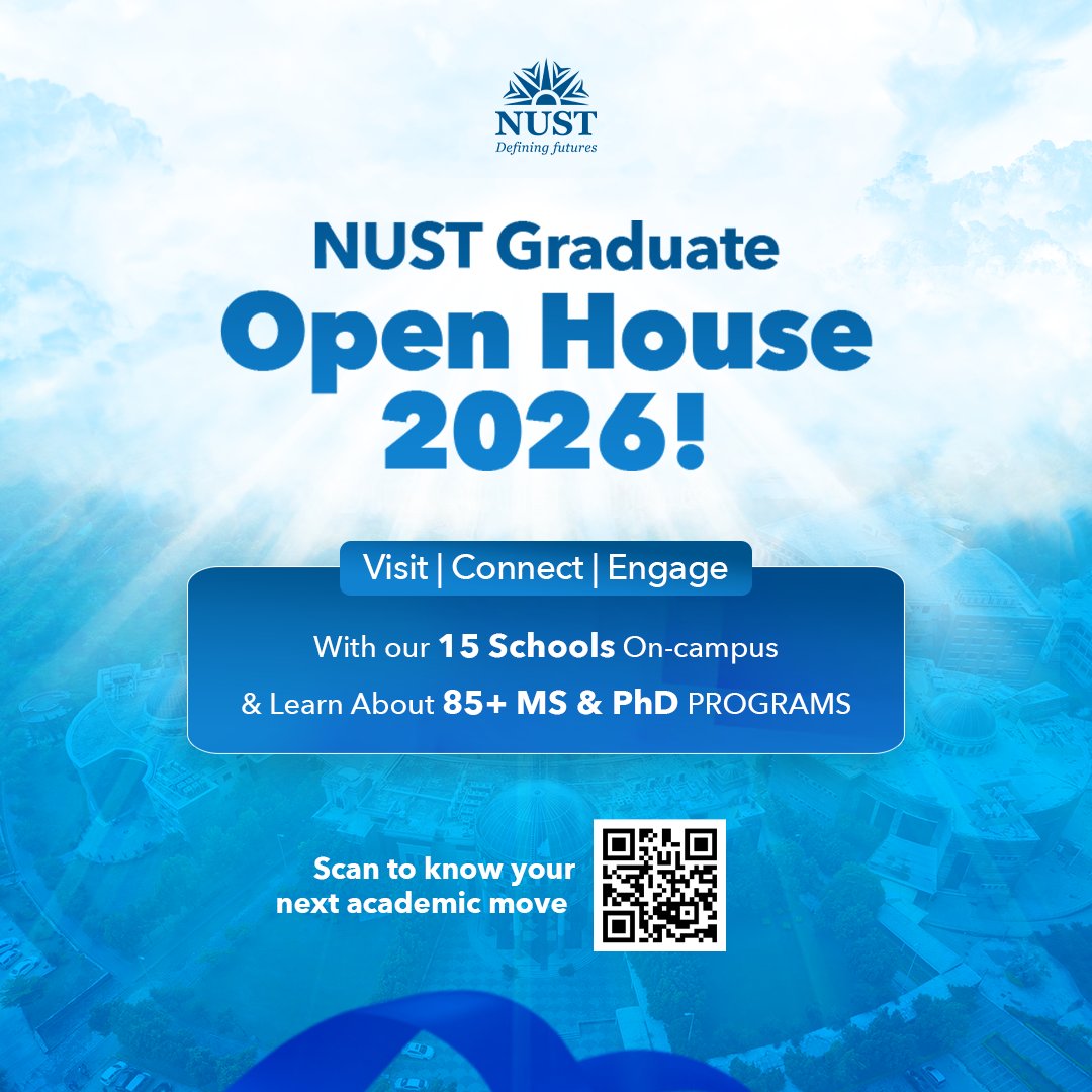 NUST Official tweet media