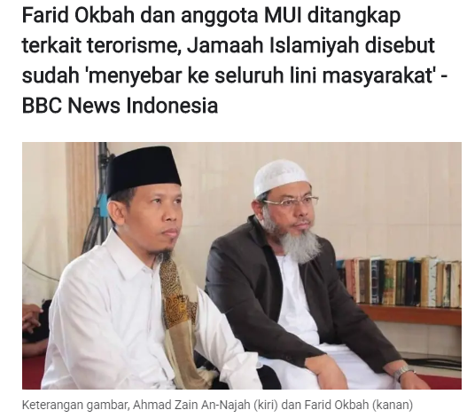 hansipxdamkar's tweet photo. @sanderkilap MUI bikin fatwa Ahok menista agama, terus dikawal Gerakan Nasional Pengawal Fatwa Majelis Ulama Indonesia (GNPF-MUI) itu kan?
pdhl di dalam MUI dijaman itu, ada ulama2 teroris, tapi tak ada gerakan demo MUI ?
pdhl MUI dipakai dgn sengaja utk rong2 kebhinekaan Indonesia. https://t.co/bqJEz5TFAp