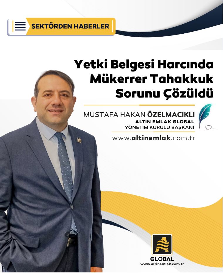 Yetki Belgesi Harcında Mükerrer Tahakkuk Sorunu Çözüldü

Yetki belgesi harcında mükerrer tahakkuk sorununa yönelik önemli düzenleme yayımlandı.

Yeni düzenlemeyle ticaret unvanı veya işletme adı değişikliği hariç, yetki belgesindeki içerik değişiklikleri artık yenileme değil