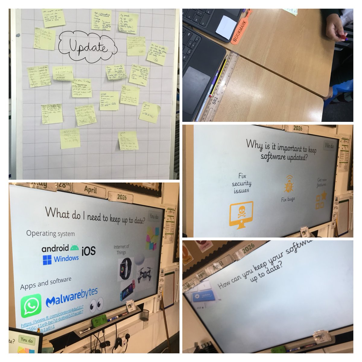 BentleyWestWS2's tweet photo. In Computing, Y6 were learning about the importance of updates on your devices, so that you are protected from ransomware πΏπ» #BWY6 #BWComputing https://t.co/CpRvrvV5L7