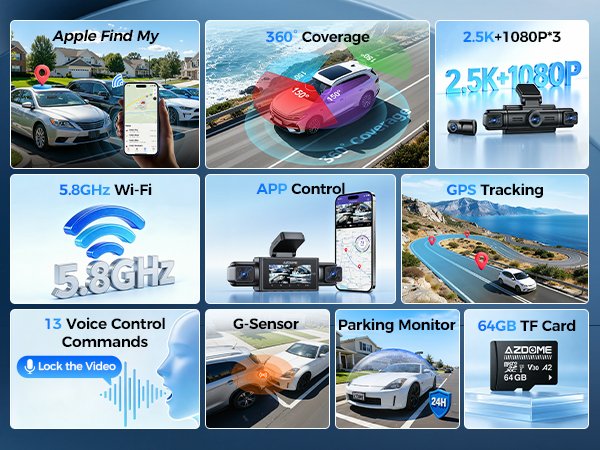 AzdomeGlobal's tweet image. Introducing the key features of the AZDOME M350-4CH.
See more: amazon.com/dp/B0GCM8DB3C
#dashcam #AZDOME #newarrivals #drivesafe #usa #dealsoftheday #ontheroad #roadtrip #caraccessories #carcamera #amazonfinds #newproduct #RoadSafetyMatters