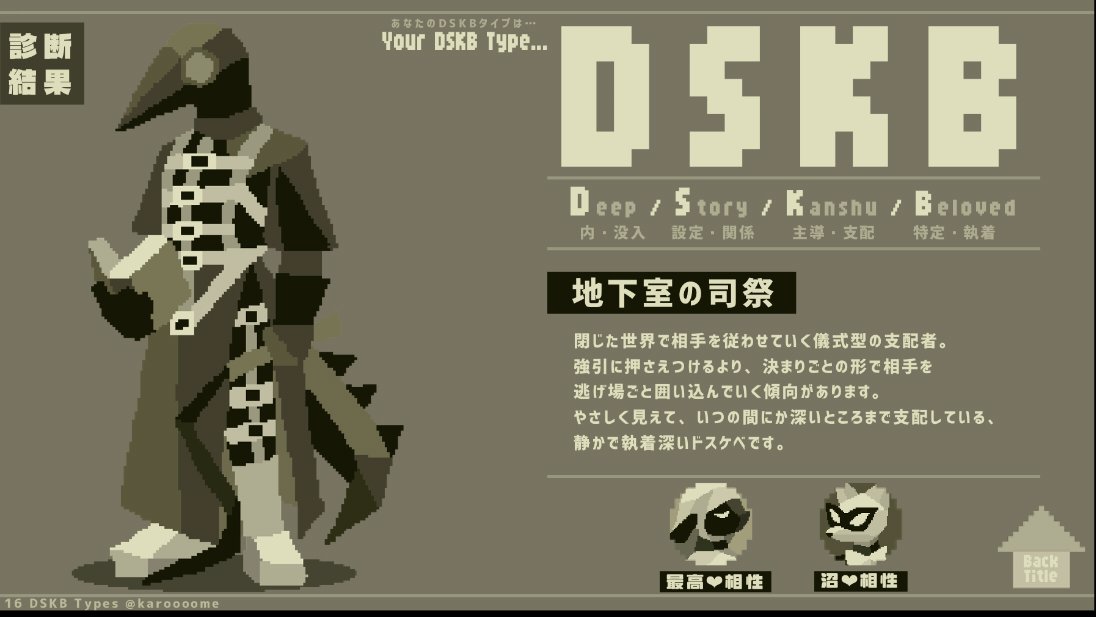 桜とDSKB(地下室の司祭)