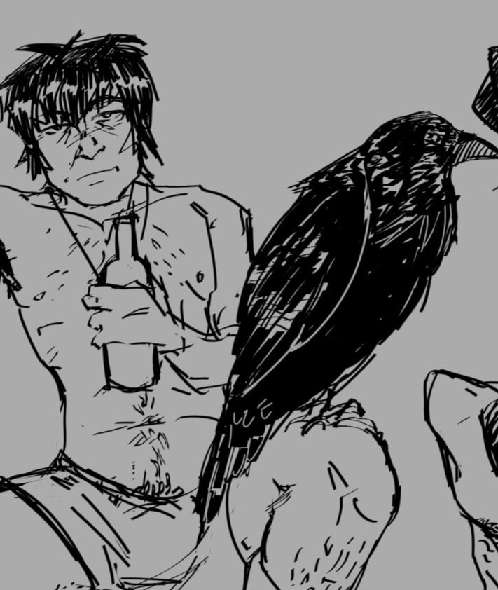 chwomium's tweet photo. first vs most recent murdoc this shit is ridiculous 😭 https://t.co/g0aPPNHSJv