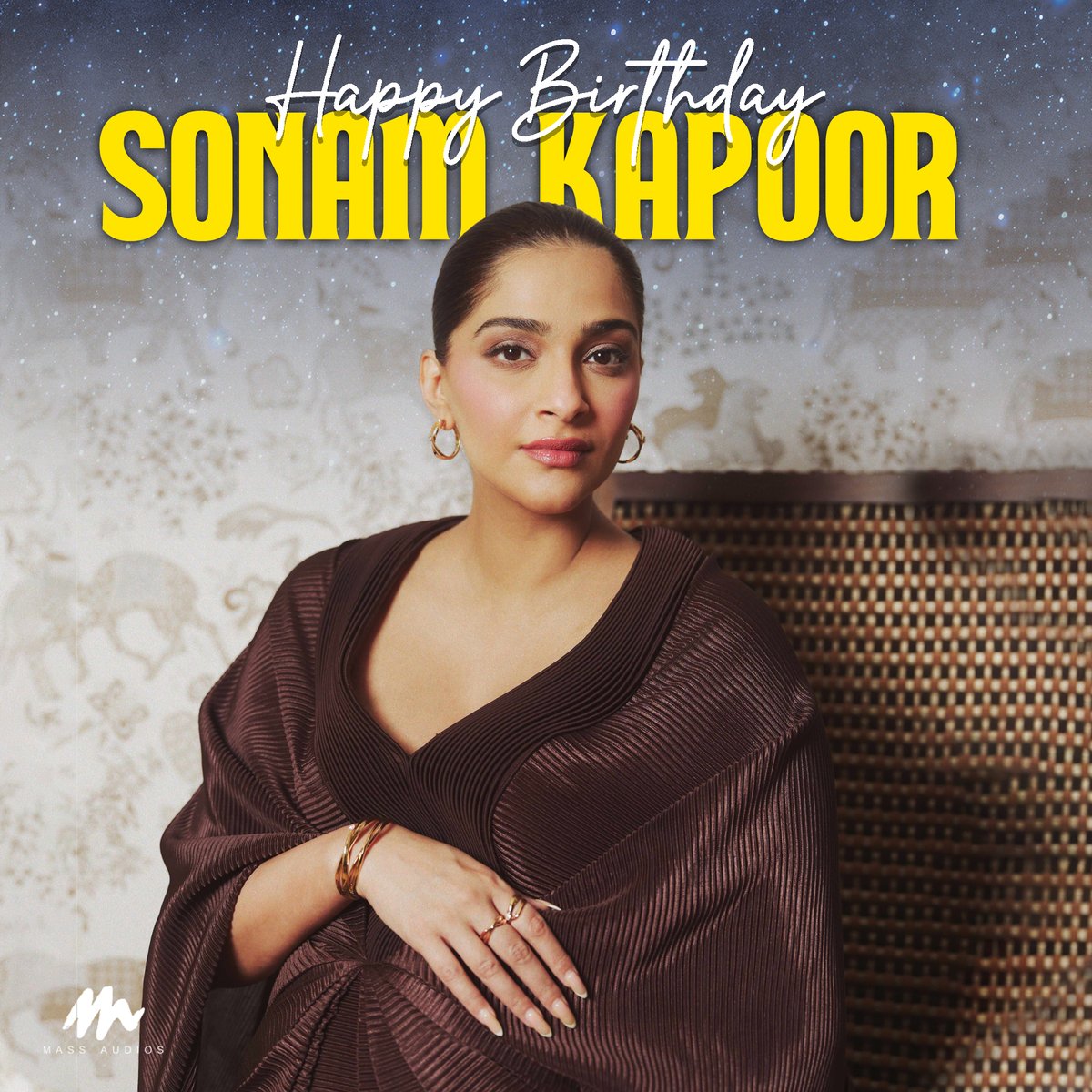 Massaudios's tweet photo. Wishing #Sonamkapoor A Very Happy Birthday 
#happybirthdaySonamkapoor #hbdSonamkapoor #Massaudios https://t.co/NFe29n9uL7