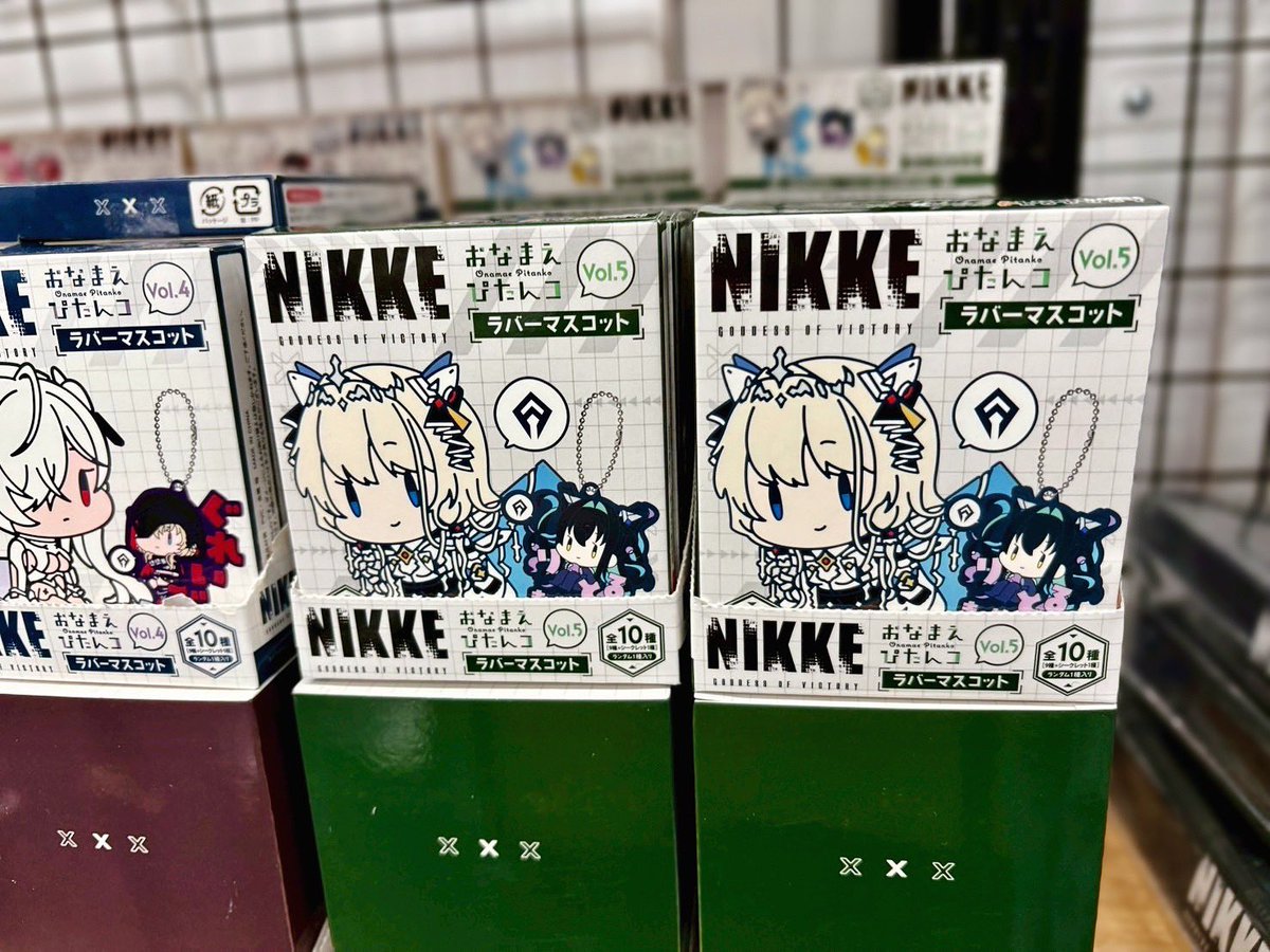 🟣MEGA NIKKE STORE KYOTO🟣 【新商品入荷の情報】 BURST COLLECTION 缶バッジ Vol.7 おなまえぴたん ...