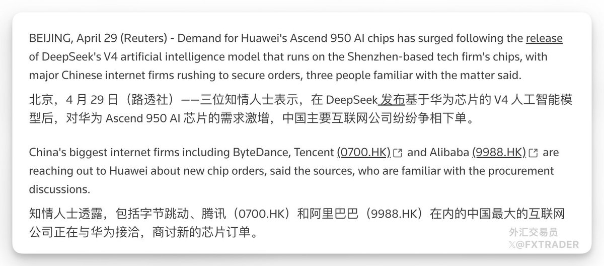 外汇交易员 tweet media