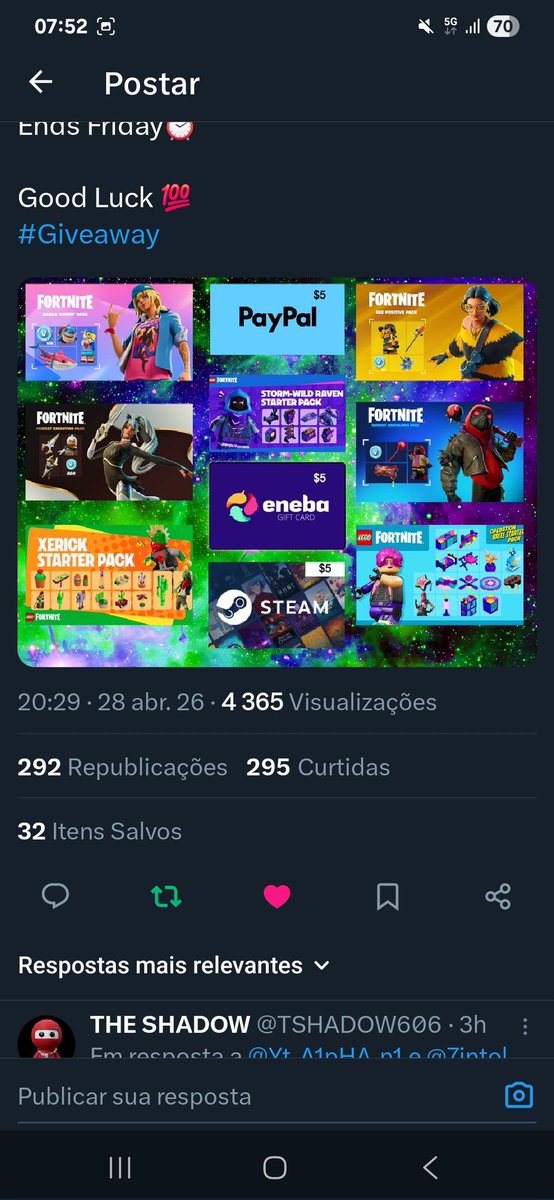 PJsuper1's tweet photo. @Yt_A1pHA_n1 @7intol Steam giftcard, good luck to everyone! https://t.co/Gc0Pp58gAO