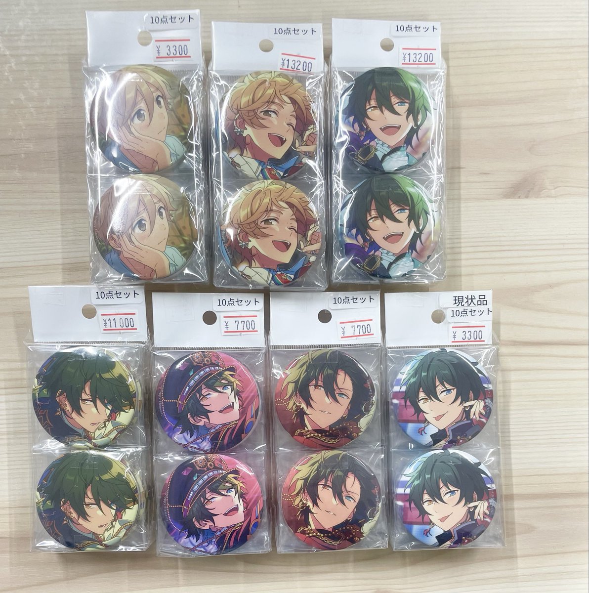 🐨入荷情報🐨】 あんさんぶるスターズより、 缶バッジがまとまって入荷
