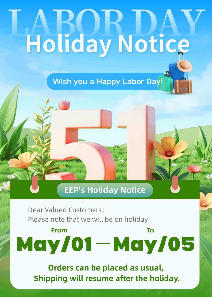 EchoPartes's tweet photo. 🎉 Feliz Día del Trabajo
Les informamos que estaremos de vacaciones del 1 al 5 de mayo. 
Detrás de cada pedido, cada entrega y cada logro, hay dedicación y esfuerzo.
En este Día del Trabajo, le deseamos tiempo para descansar, reflexionar y disfrutar lo que ha logrado.🏝️ https://t.co/dDjtWDfEVj