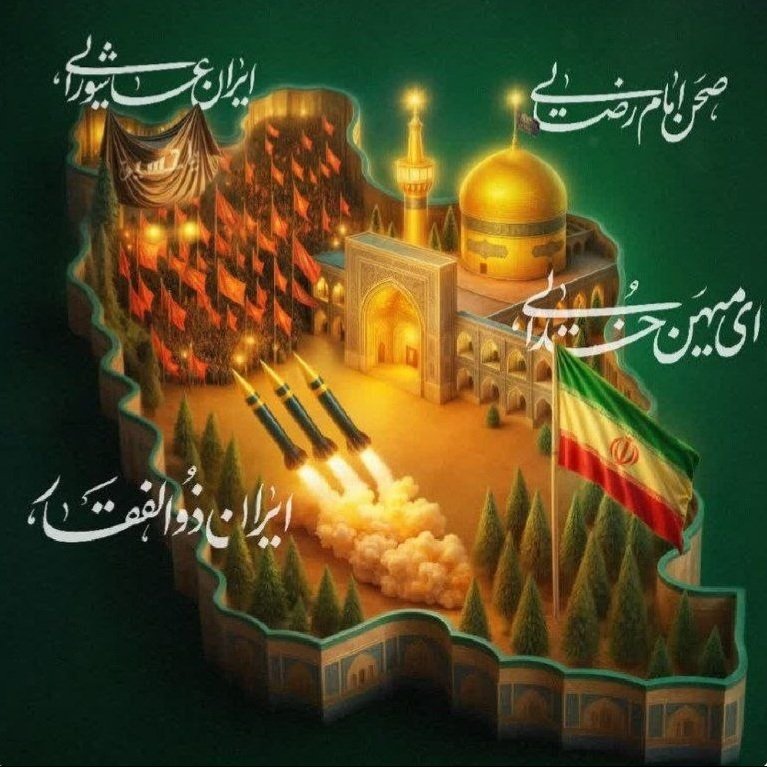 موشک که مهم است، اما آنچه دشمن را واقعاً می‌ترساند، فرهنگ ایستادگی‌ای است که از حرم امام رضا(ع) به کوچه‌های ایران آمده است. قدرت نرم رضوی، شکست‌ناپذیر است.
#ایران_امام_رضا
#عید_رضوی