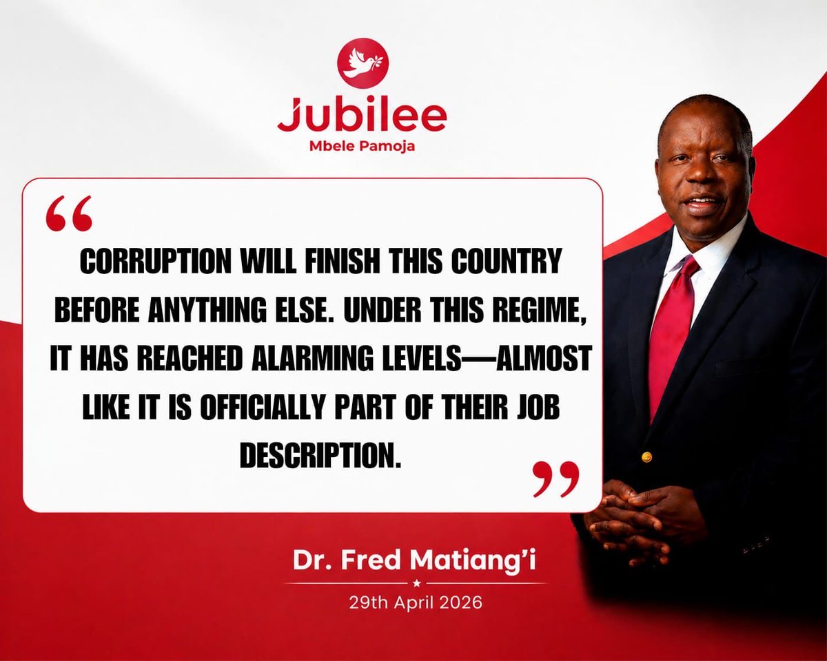 Dr. Fred Matiang'i (@realmatiangi) on Twitter photo 