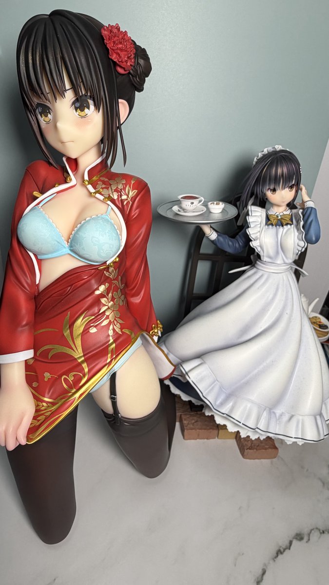 四季ナツメ チャイナ服ver.のフィギュア届いた‼️ナツメのチャイナ服姿