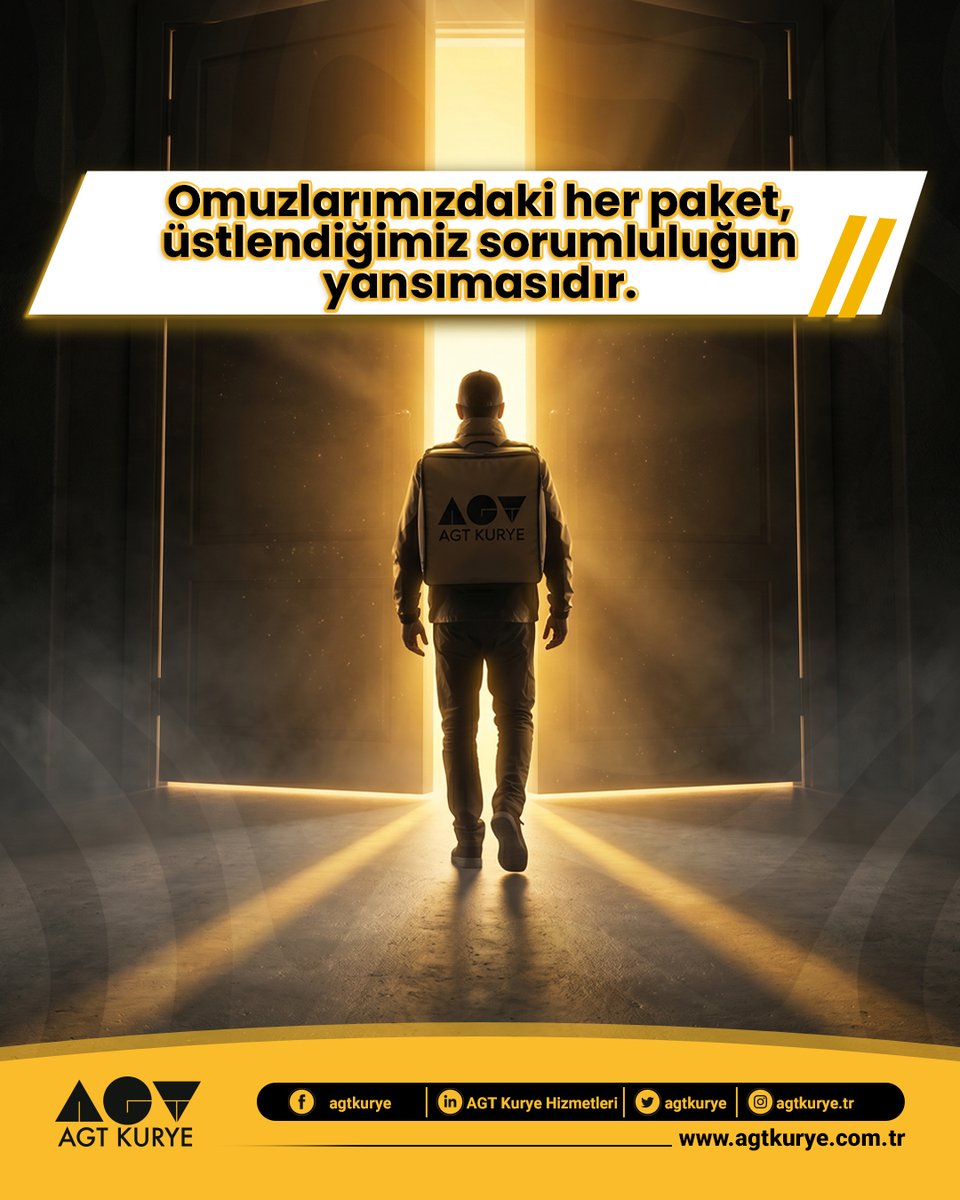 agtkurye's tweet photo. Omuzlarımızdaki her paket, üstlendiğimiz sorumluluğun bir yansımasıdır.
Bu bilinçle hareket eder, her yola çıkışımızda güveni ve titizliği ön planda tutarız.

🌐https://t.co/io1k062VNh

#agtkurye #kurye #hızlıteslimat #kuryehizmeti #kargohizmeti https://t.co/2pLhDCnlxE