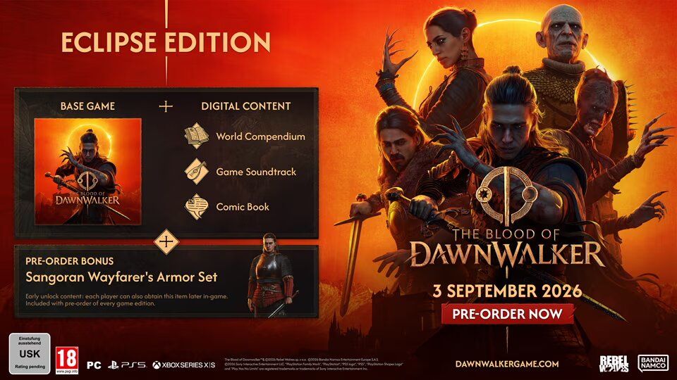 Areajugones's tweet image. Es oficial: The Blood of Dawnwalker llegará con diferentes ediciones físicas, incluyendo esta espectacular coleccionista 

areajugones.sport.es/videojuegos/es… 

#PC #PS5 #XboxSeriesXS