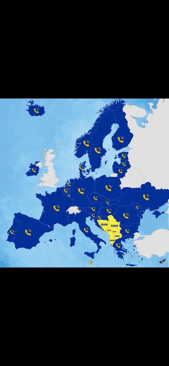 wetrustinanonym's tweet photo. The EU’s common roaming scheme has been extended to Ukraine and Moldova. Discussions are ongoing with Albania, Bosnia and Herzegovina, Kosovo, Montenegro, North Macedonia and Serbia.

EU had also offered a common roaming scheme to Turkey, but that Turkey had rejected it. https://t.co/8SR7RxLiBc