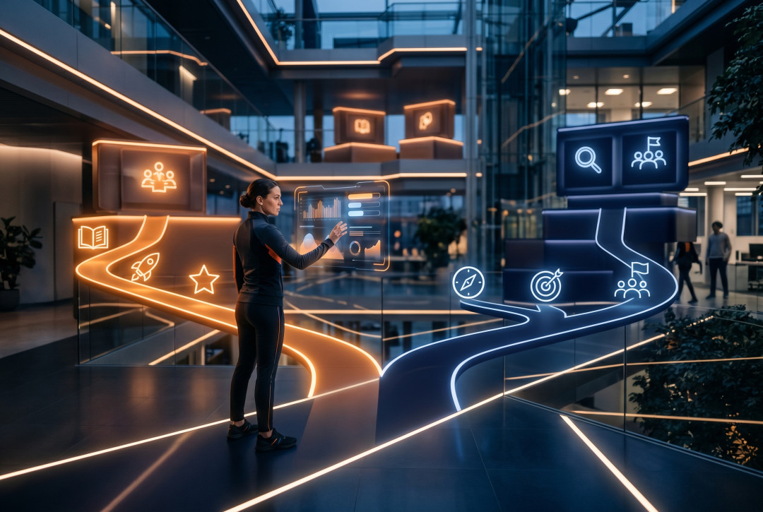 AdventuriqApp's tweet image. Microlearning no es trocear contenido y ya. Es diseñar una progresión clara. Con AdventuriQ puedes crear rutas formativas con retos, preguntas y caminos distintos según el objetivo de aprendizaje, sin código. #Microlearning #Elearning #Gamificación #AdventuriQ