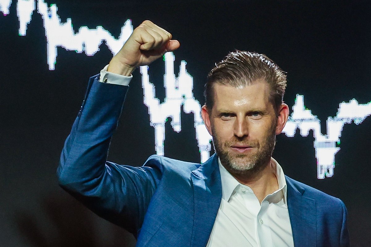 Forbes's tweet photo. How Eric Trump Got Rich From Bitcoin While Losing Investors A Fortune https://t.co/8srkbwcBJX (Photo: Daniel Ceng/Anadolu via Getty Images) https://t.co/42JBtsuAmd