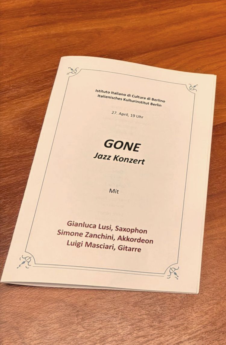 TOSKYRECORDS's tweet photo. The German leg of the GONE European Tour 2026 is complete.
Hannover. Berlin. Thank you to @IICBerlin and Italian Consulate General in Hannover  for the hospitality and the rooms that listen.

#GONE #ToskyRecords #ItalianJazz #iicberlin https://t.co/T5xpxbKzKa