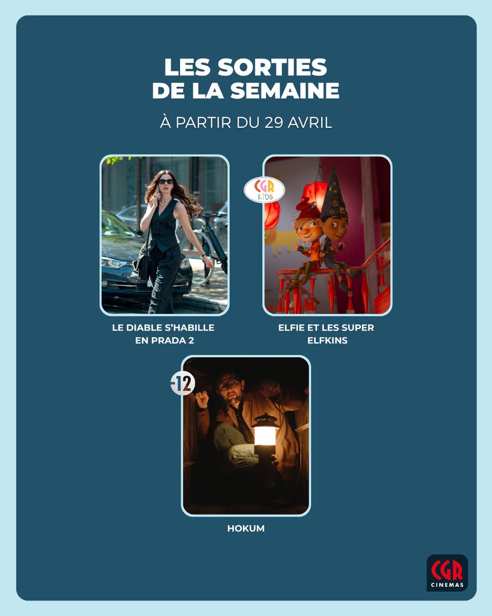 CGR Cinémas tweet media