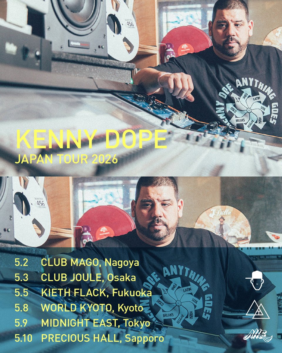 hagiwa's tweet photo. KENNY DOPEが無事東京に到着し、いよいよ全6公演ジャパンツアーのスタートです。数多くのクラシックスはもちろん、今回プロデュースを手がけたBrian Jacksonの最新アルバム『Now More Than Ever』で新たに注目を集めている、9年ぶりのケニードープのソロ・プレイを是非体感して下さい。 https://t.co/x2DfyUfXrl