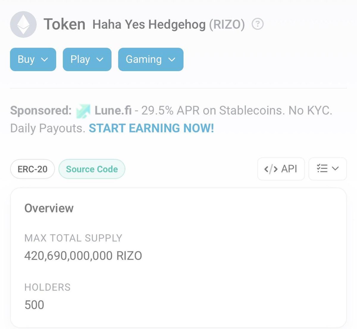 Rizo Ethereum tweet media