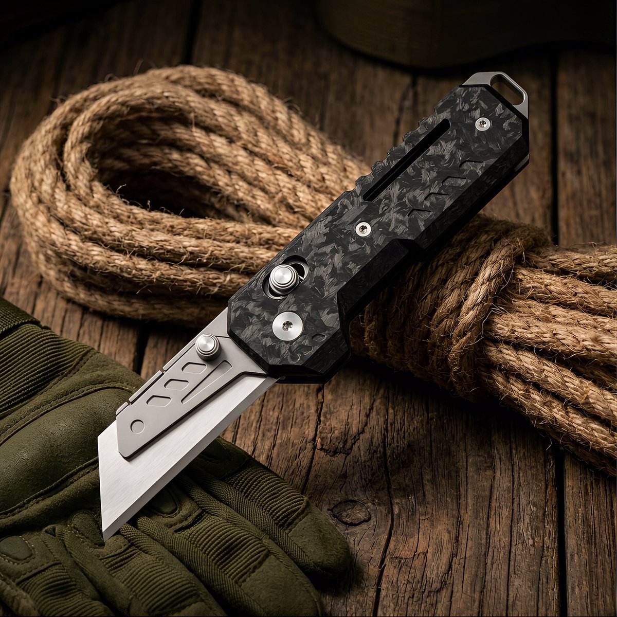 TgzuoJisoo's tweet image. Love how lightweight and sturdy this utility knife is.
The carbon fiber handle feels premium,the blade locks up tight,and it swaps out quickly.Great for daily use and outdoor trips.
#EDC #knife #tools #outdoortools