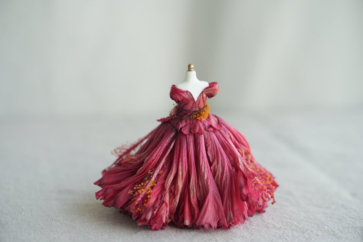 MiniNaturalM's tweet image. Elena of Avalor in full bloom! 🌺 Crafting her iconic red gown with real hibiscus petals.
#mininaturalmagic #diy #flowers #avalor #disney