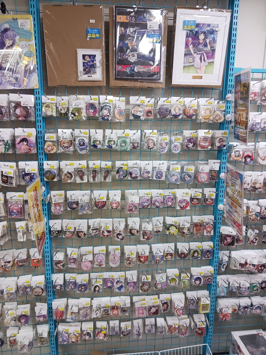 NBA×NIJISANJI ENラッキー賞 オリジナルメッセージスタンドボード らしんばん札幌店】 本館に『にじさんじ/NIJISANJI EN×NBA×楽天