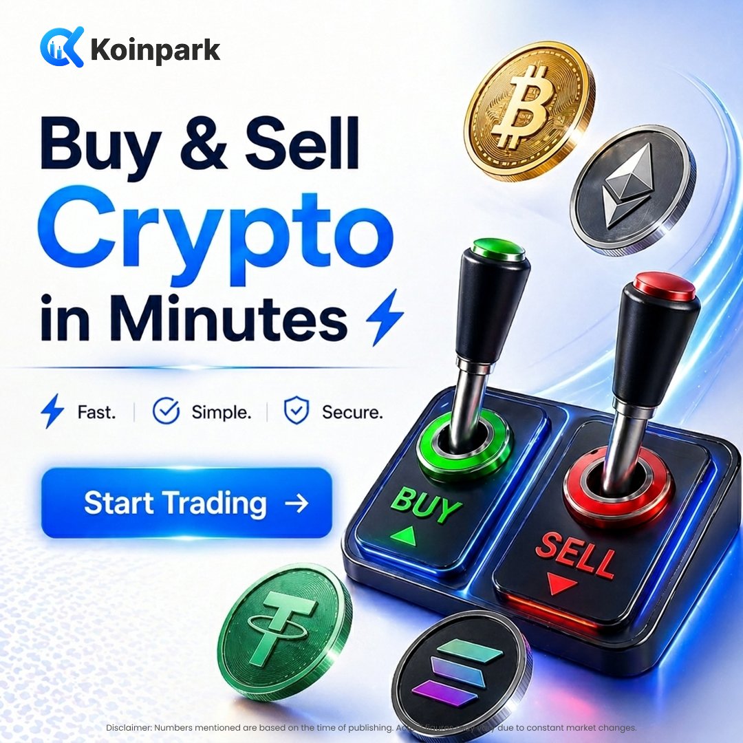 KoinparkExc's tweet image. A smarter way to trade crypto ⚡ 

With Koinpark, experience fast, secure trading designed for complete control—without complexity.

#Cryptocurrency #CryptoMarket #CryptoInvesting #Koinpark