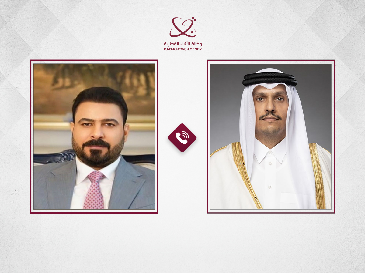 QNAEnglish's tweet image. HE Prime Minister, Minister of Foreign Affairs Holds Telephone Conversation with Iraqi Prime Minister–designate
#QNA  #Qatar  #Iraq
bit.ly/4vOnSd0