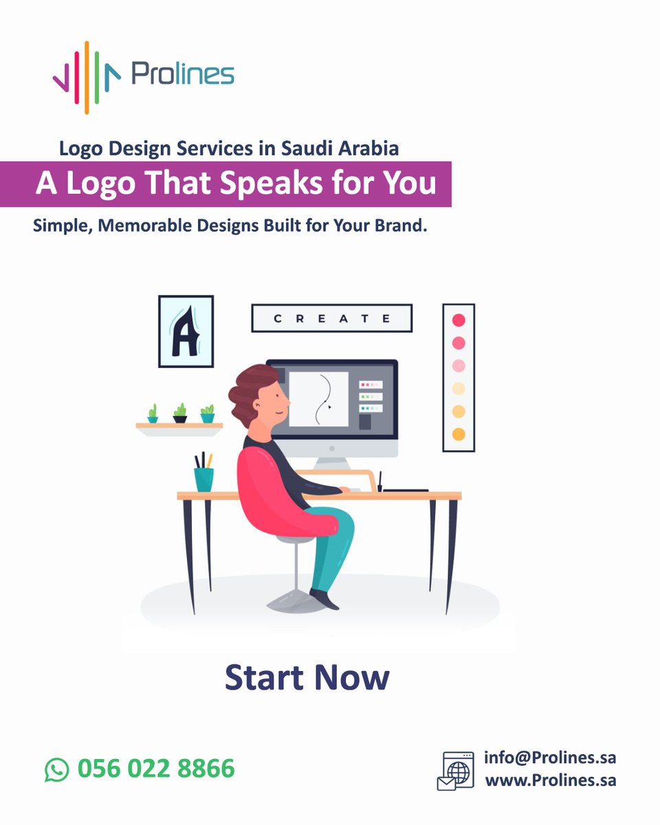 Prolines_KSA's tweet photo. #Logo Design Services in Saudi Arabia 🇸🇦 | #Prolines

✔ Simple &amp; modern designs
✔ Memorable brand identity

👉 Hire Prolines today!

📲 WhatsApp: 0560228866
📧 Email: info@prolines.sa

#LogoDesignSaudiArabia #SaudiBusiness #BrandIdentity #LogoDesign #GraphicDesign https://t.co/ikOLui47wg